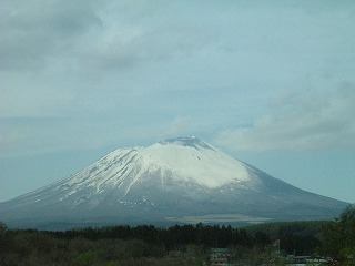 渋民から見た岩手山